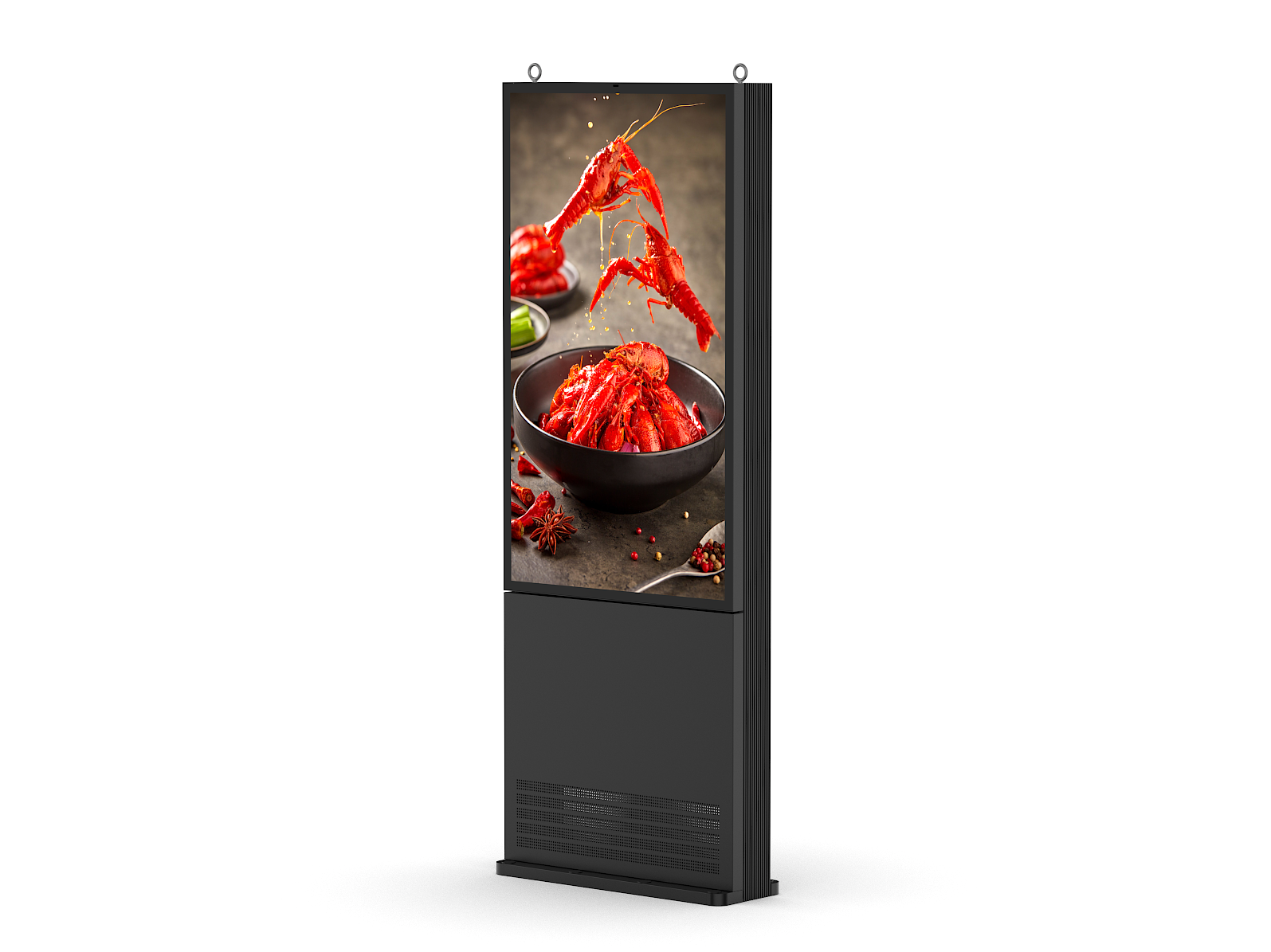 55UDS124S IP66 4K Aluminum Slim Ultra-bright outdoor kiosk